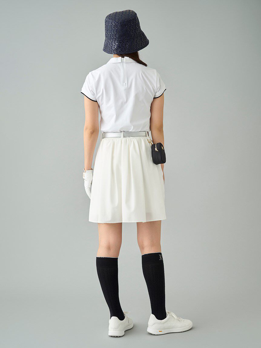 CELFORD「【CELFORD GOLF】　襟付きラインストーンプリントＴ」|その他|