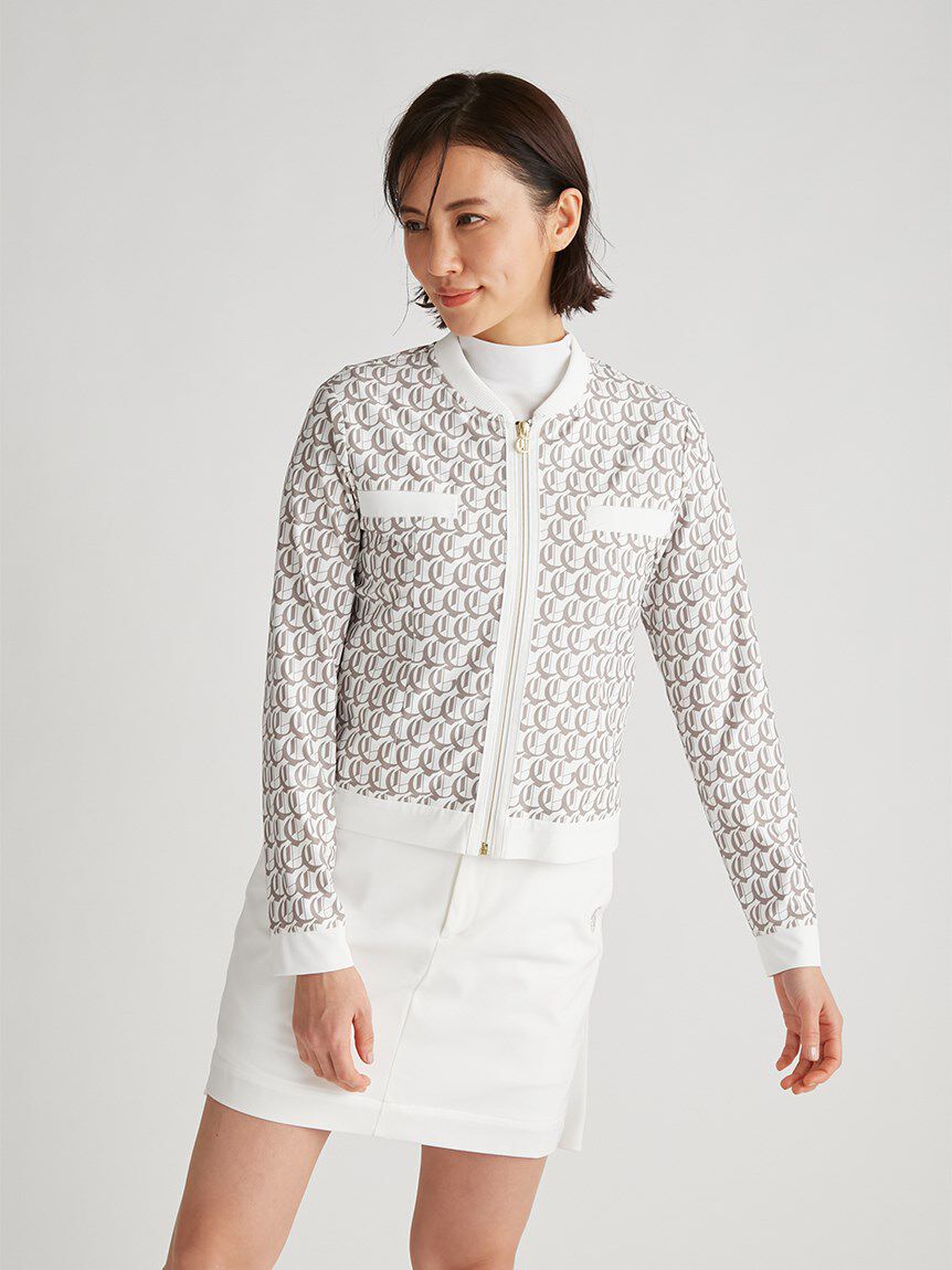 CELFORD「【CELFORD GOLF】モノグラムＰＴカットカーディガン」|その他|