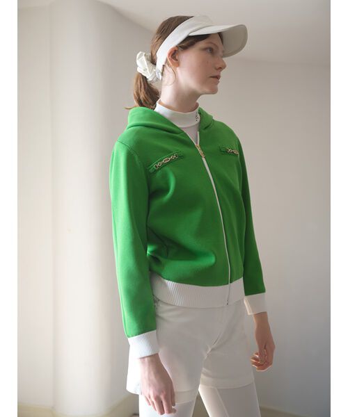 CELFORD「【CELFORD GOLF】　ニット２ＷＡＹフードアウター」|その他|