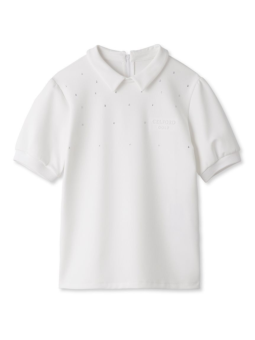 CELFORD「【CELFORD GOLF】衿付きラインストーントップス」|その他|