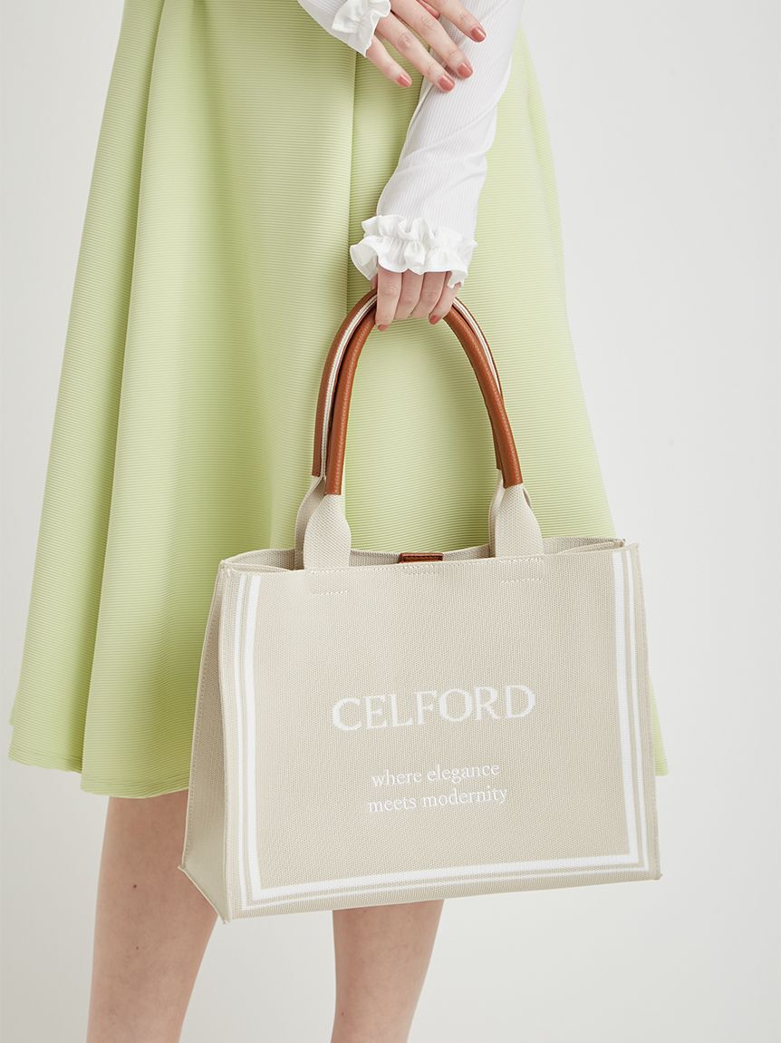 CELFORD「CELFORDロゴニットバッグ」|トートバッグ|