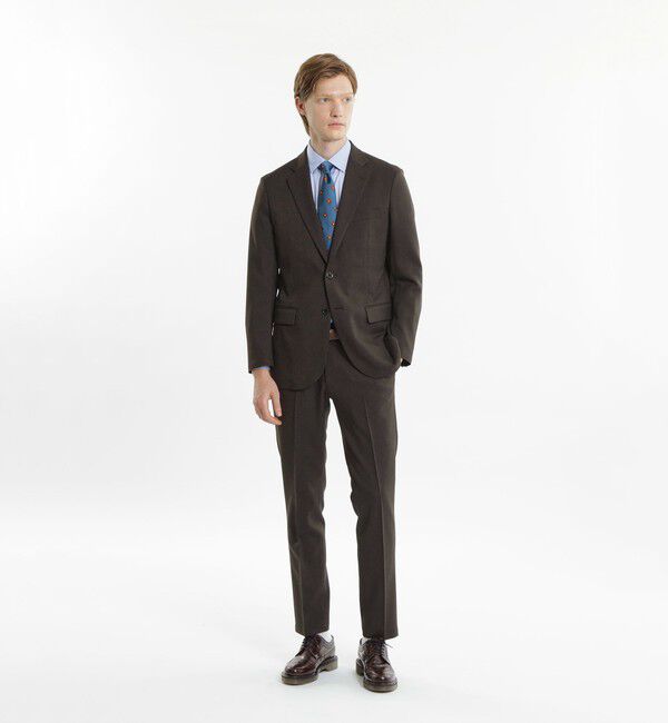 MACKINTOSH PHILOSOPHY「【WEB＆一部店舗限定】組織バリエーション トラウザーズ」|スラックス|