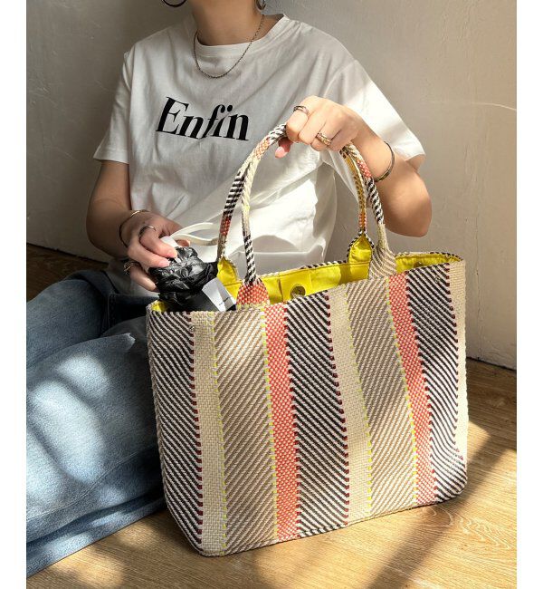 Lbc with Life「雑材モザイクA4トートバッグ」|その他|