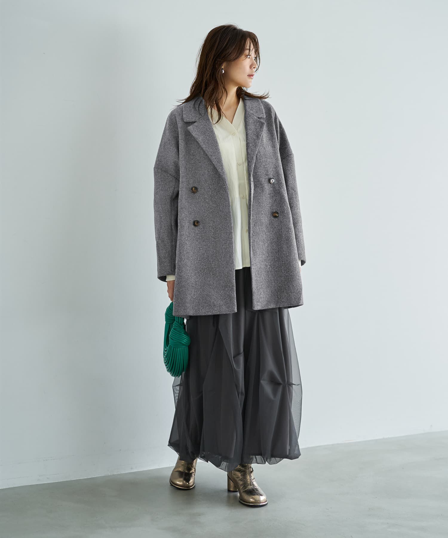 STYLE DELI「リラックスPコート」|ピーコート|