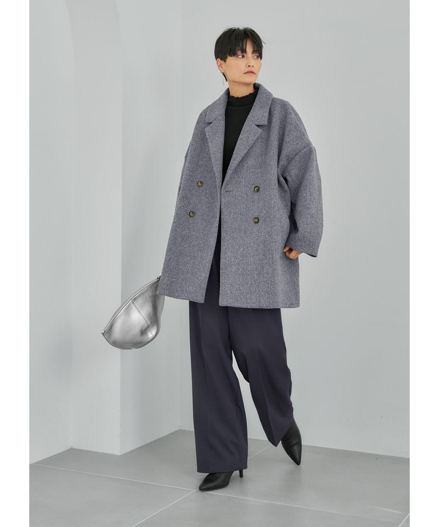 STYLE DELI「リラックスPコート」|ピーコート|