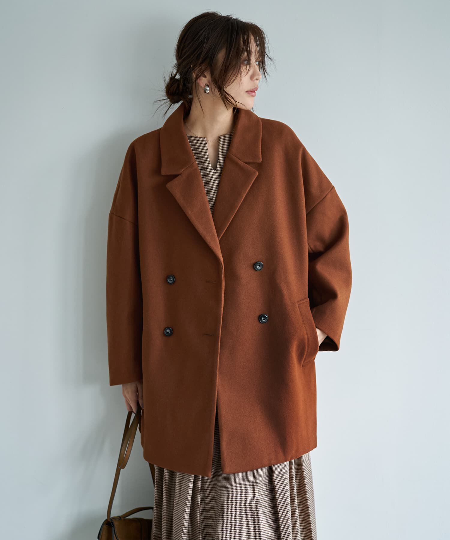 STYLE DELI「リラックスPコート」|ピーコート|