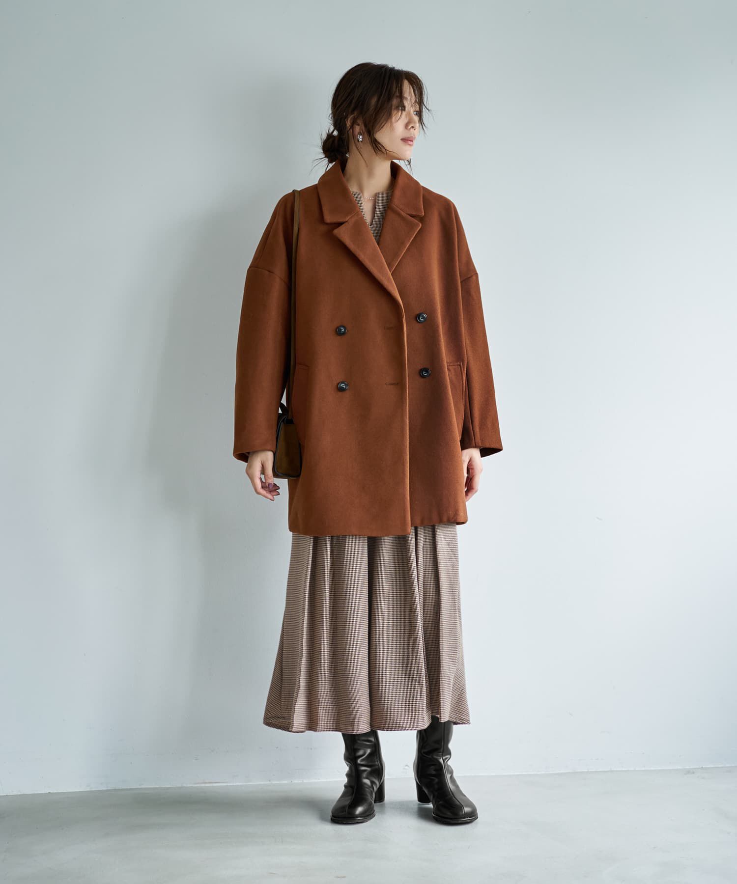 STYLE DELI「リラックスPコート」|ピーコート|