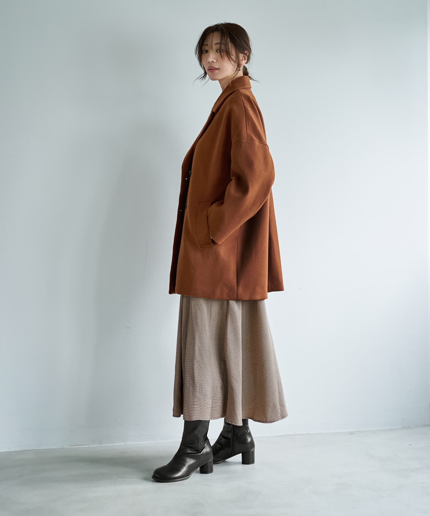 STYLE DELI「リラックスPコート」|ピーコート|