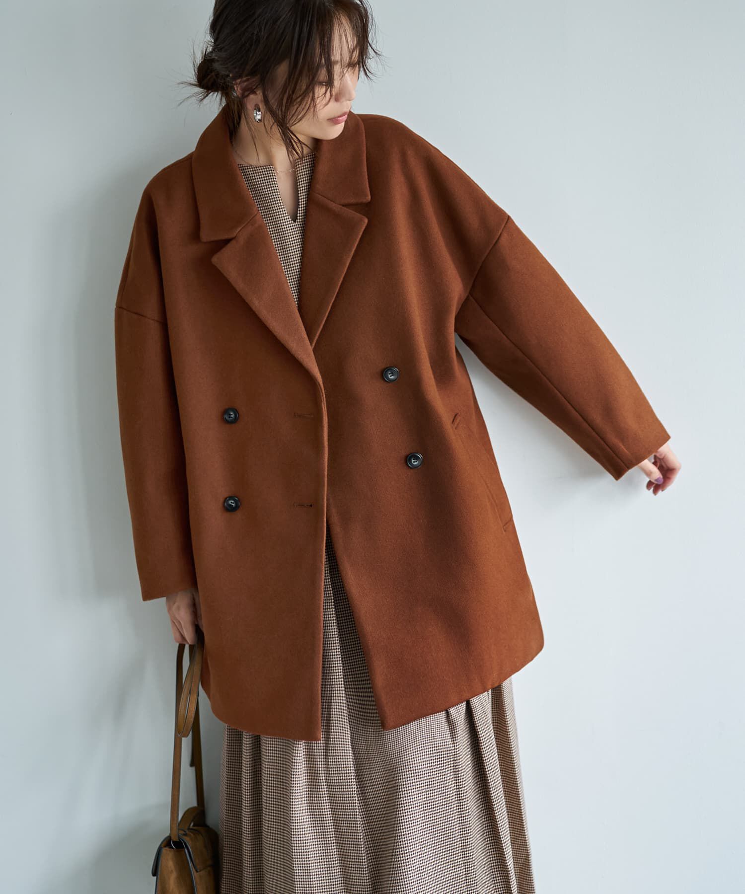 STYLE DELI「リラックスPコート」|ピーコート|