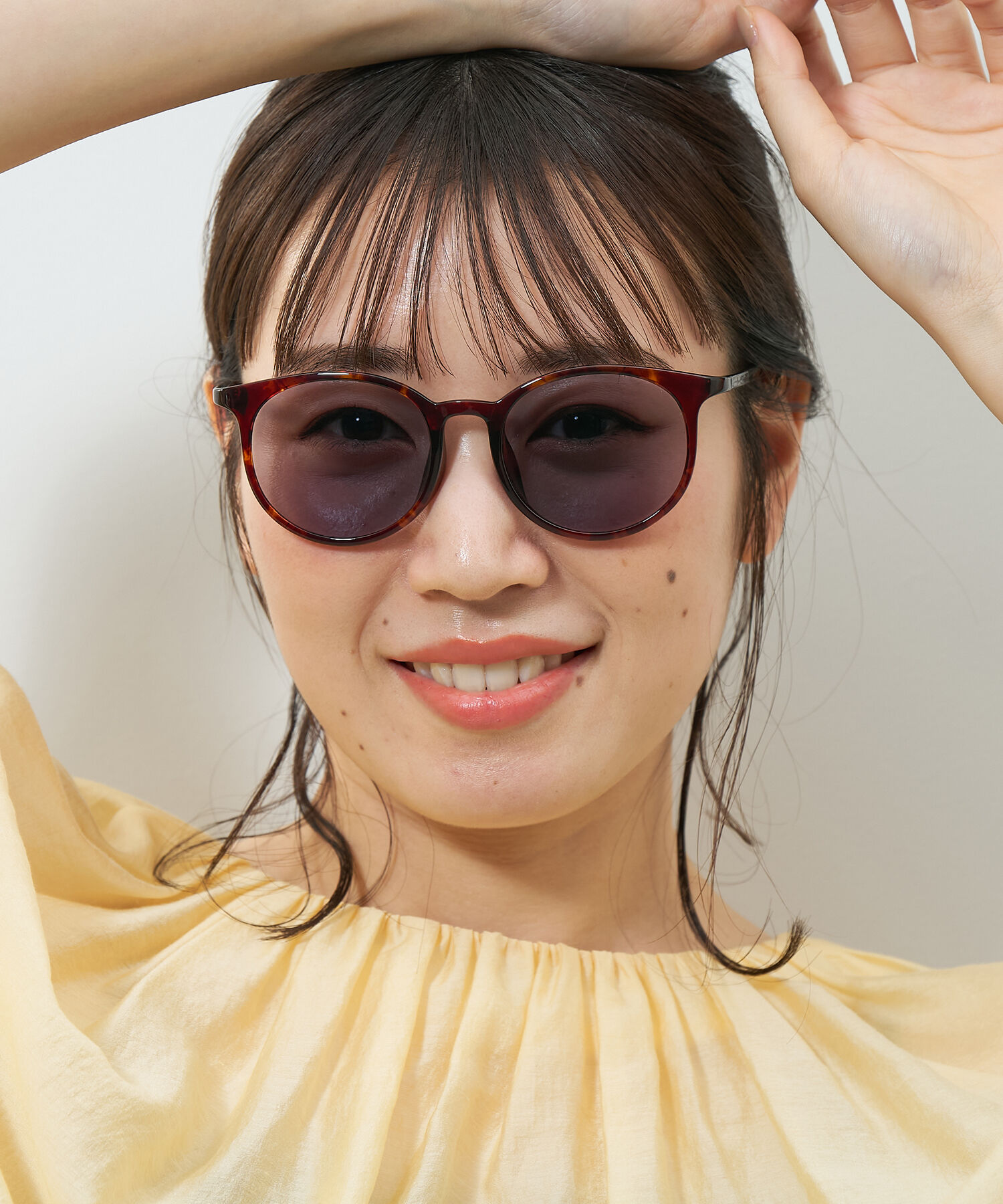  「【WEB限定】ボストン型 調光 サングラス レンズの色が変わるサングラス SUNGLASSES｜Zoff 」|サングラス|