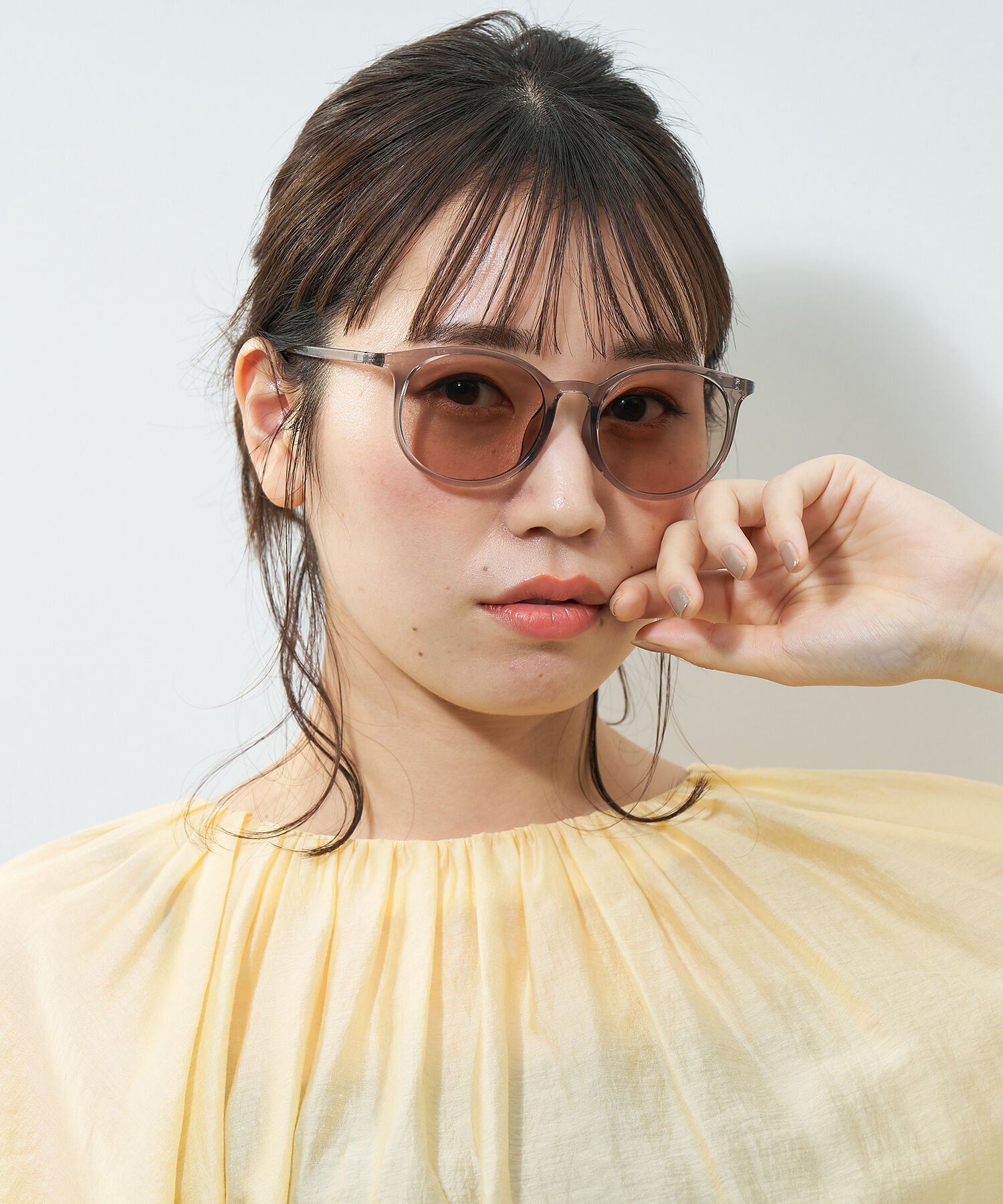  「【WEB限定】ボストン型 調光 サングラス レンズの色が変わるサングラス SUNGLASSES｜Zoff 」|サングラス|