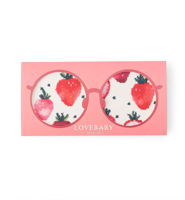 LOVERARY BY FEILER「ストロベリードット　クリーニングクロス　L/CCSTD-223062」|メガネ|アイボリー