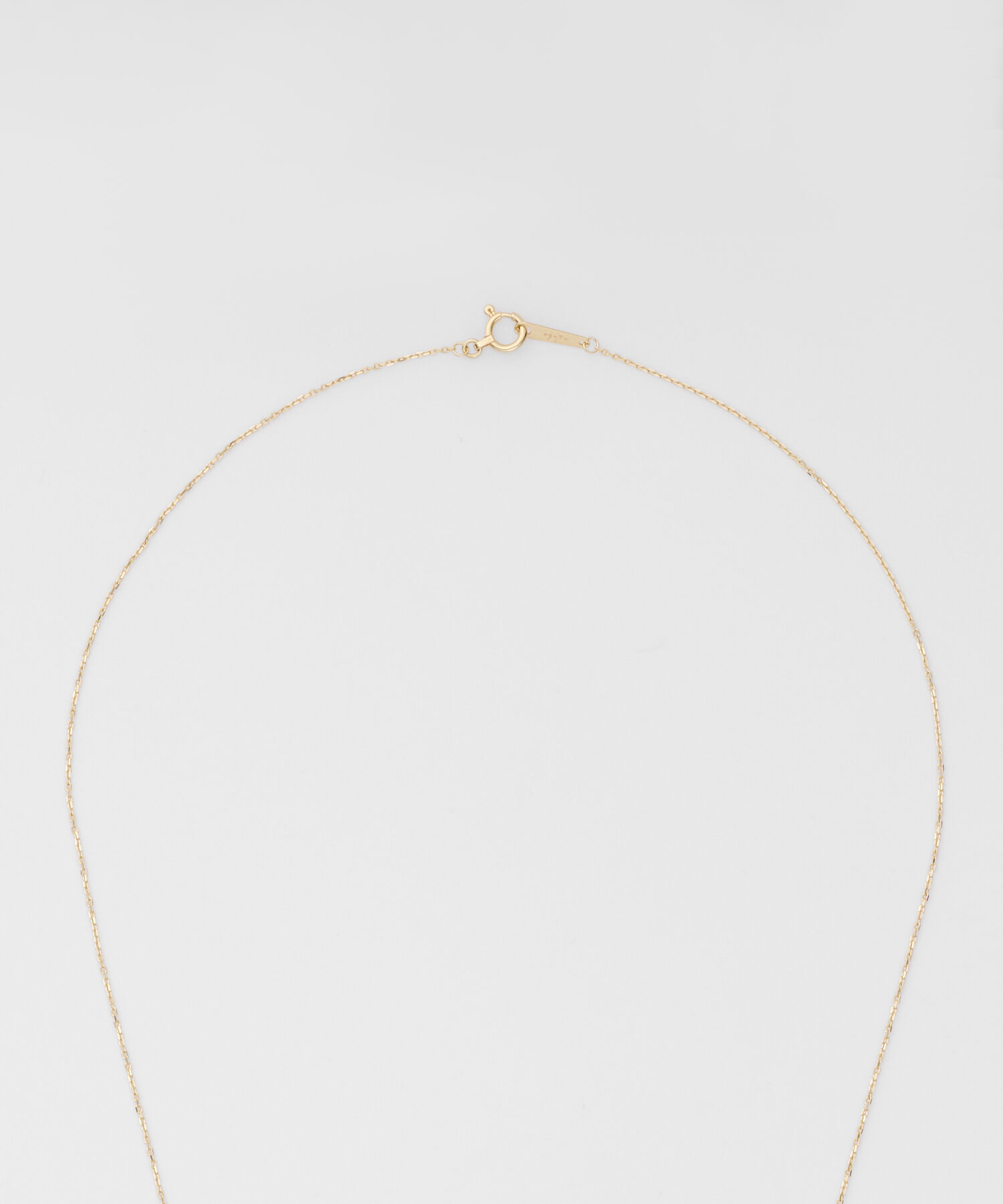 agete「K10ネックレス」|ネックレス|