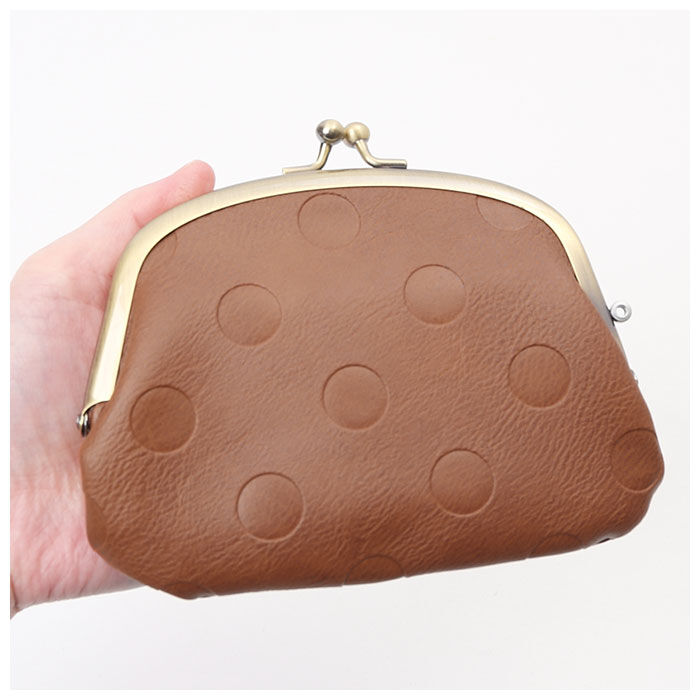 BACKYARD FAMILY「Lafiel ラフィール 合皮 がま口 ミニ財布 ミニバッグ 財布 ミニバック 通販 カード お札」|コインケース|