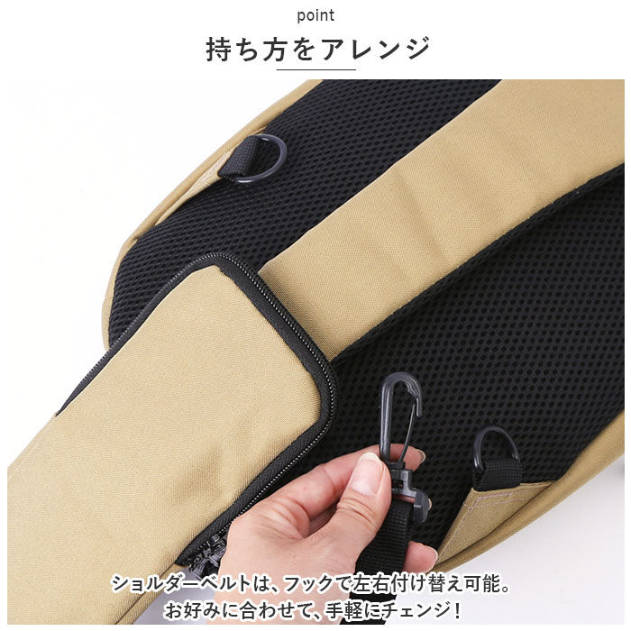 BACKYARD FAMILY「ボディバッグ 大容量 通販 ボディバック mokki ウエストポーチ メッセンジャーバッグ」|その他|