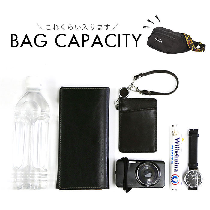 BACKYARD FAMILY「Fender フェンダー ボディバッグ ボディーバッグ 6050 通販 ウエストバッグ」|その他|