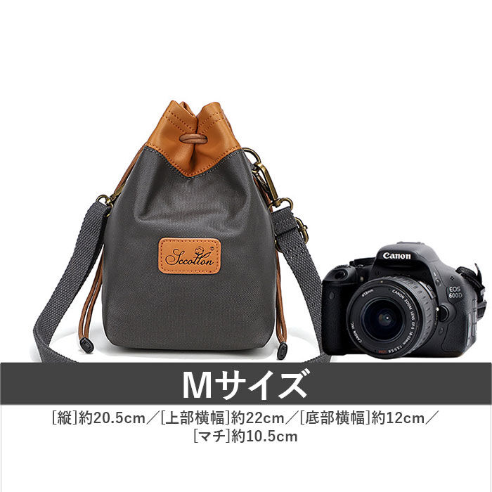 BACKYARD FAMILY「カメラバッグ カメラポーチ カメラケース 巾着 ミニ 通販 巾着バッグ 巾着バック 巾着ポーチ」|その他|