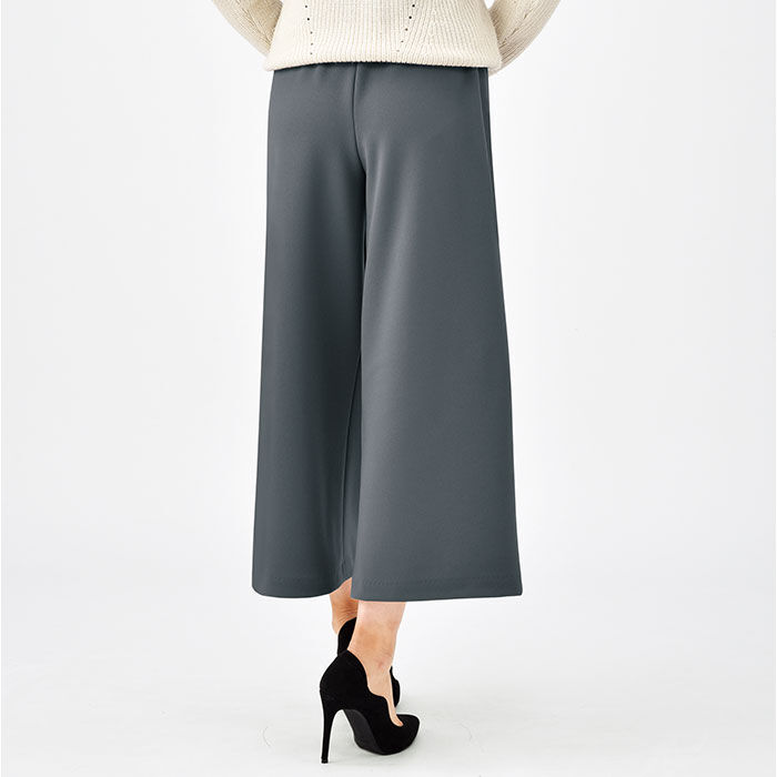 BACKYARD FAMILY「キュロット レディース 通販 日本製 ワイドパンツ ガウチョ 裏起毛キュロット ガウチョパンツ」|その他|