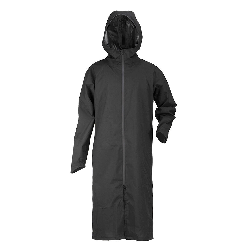 BACKYARD FAMILY「レインコート リュック 通販 レインウェア ロングレインコート ロング丈 雨具 雨合羽 合羽」|レインコート|ブラック1