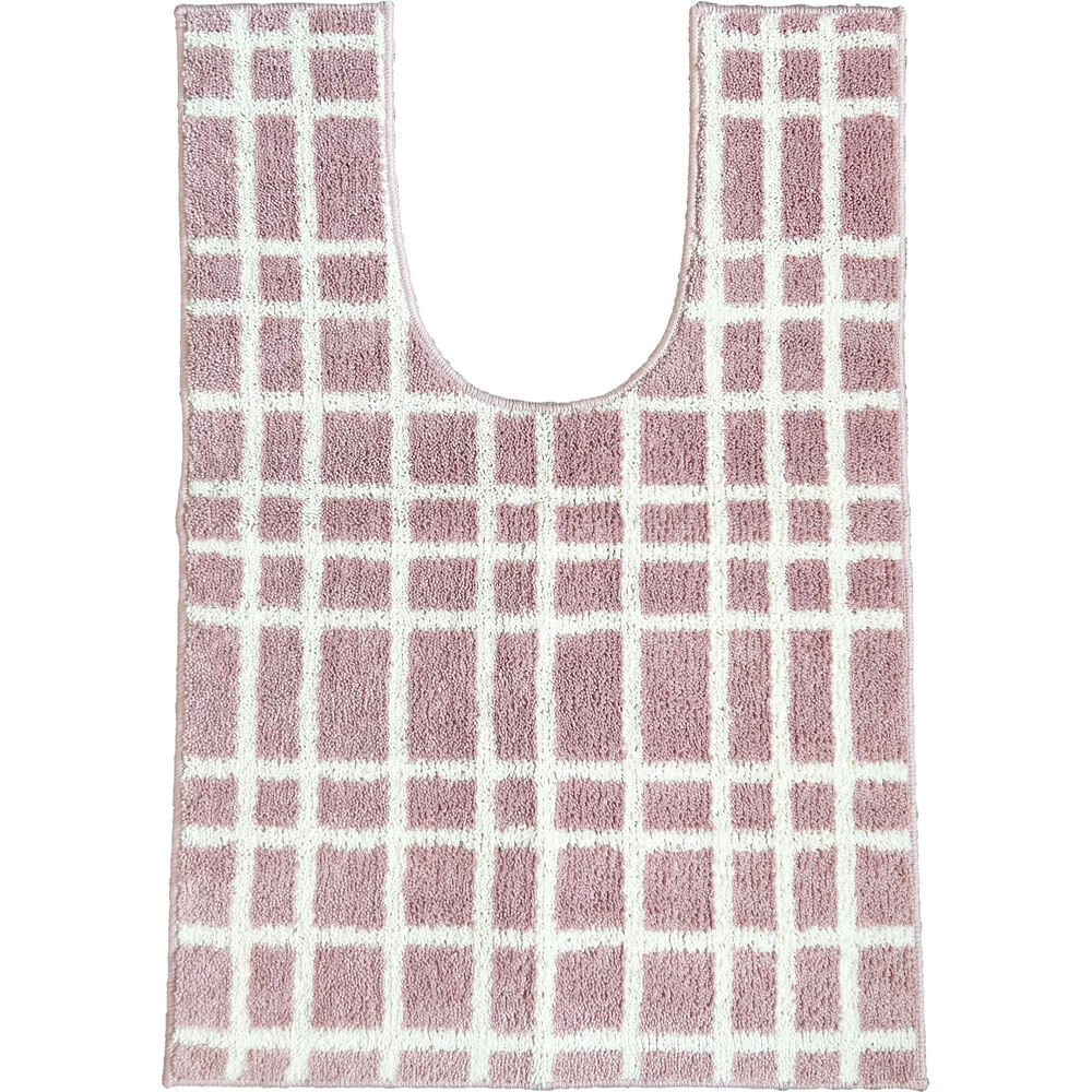 BACKYARD FAMILY「オカトー トイレマット 通販 ロングトイレマット 耳長トイレマット ロング 耳長 トイレ マット」|トイレタリー・ランドリーグッズ|ピンク1