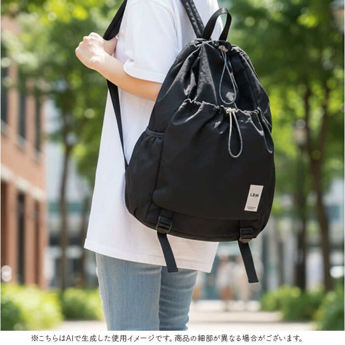 BACKYARD FAMILY「LRM バッグ RK-1172 通販 リュック ドロストバッグ リュックサック デイパック」|リュック|