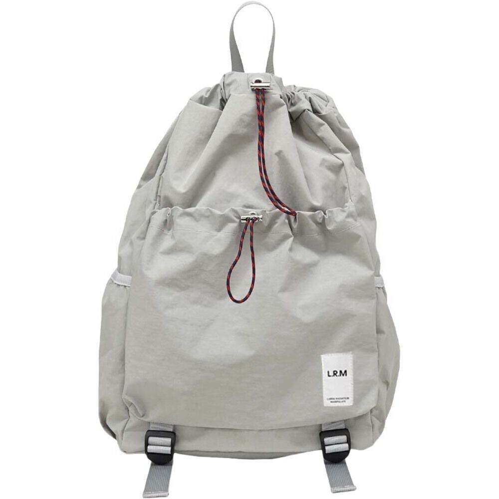 BACKYARD FAMILY「LRM バッグ RK-1172 通販 リュック ドロストバッグ リュックサック デイパック」|リュック|グレー1
