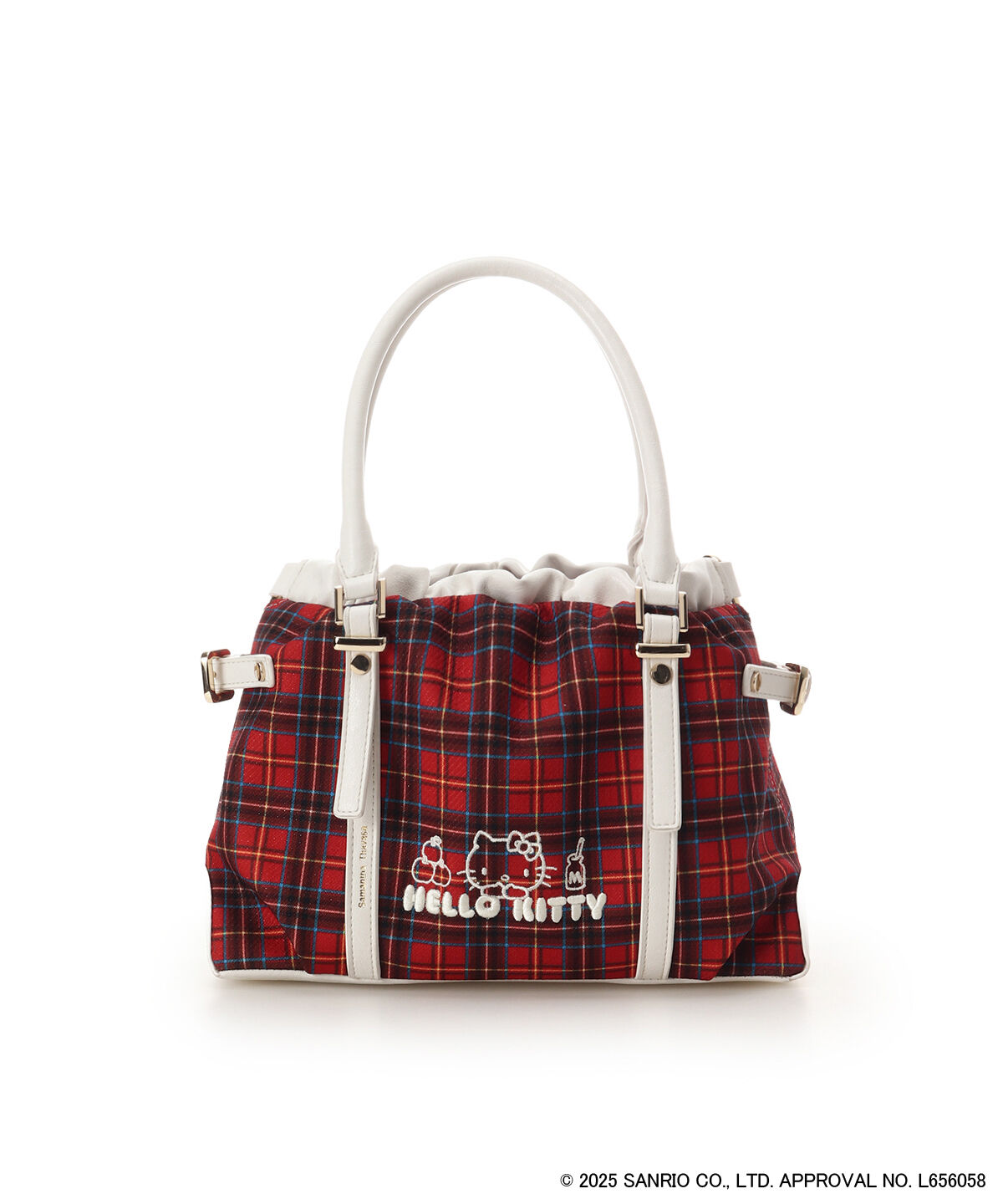 Samantha Thavasa「「ハローキティ」コレクション ハンドバッグ」|ハンドバッグ|オフホワイト