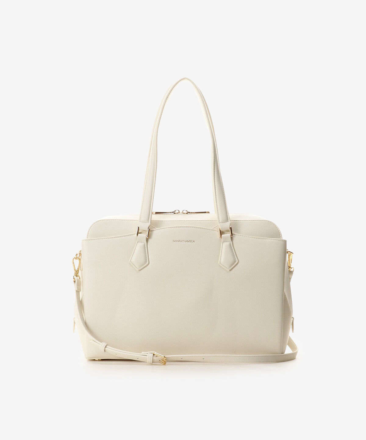 Samantha Vega「パソコンケース付きファスナーA4トートバッグ」|トートバッグ|