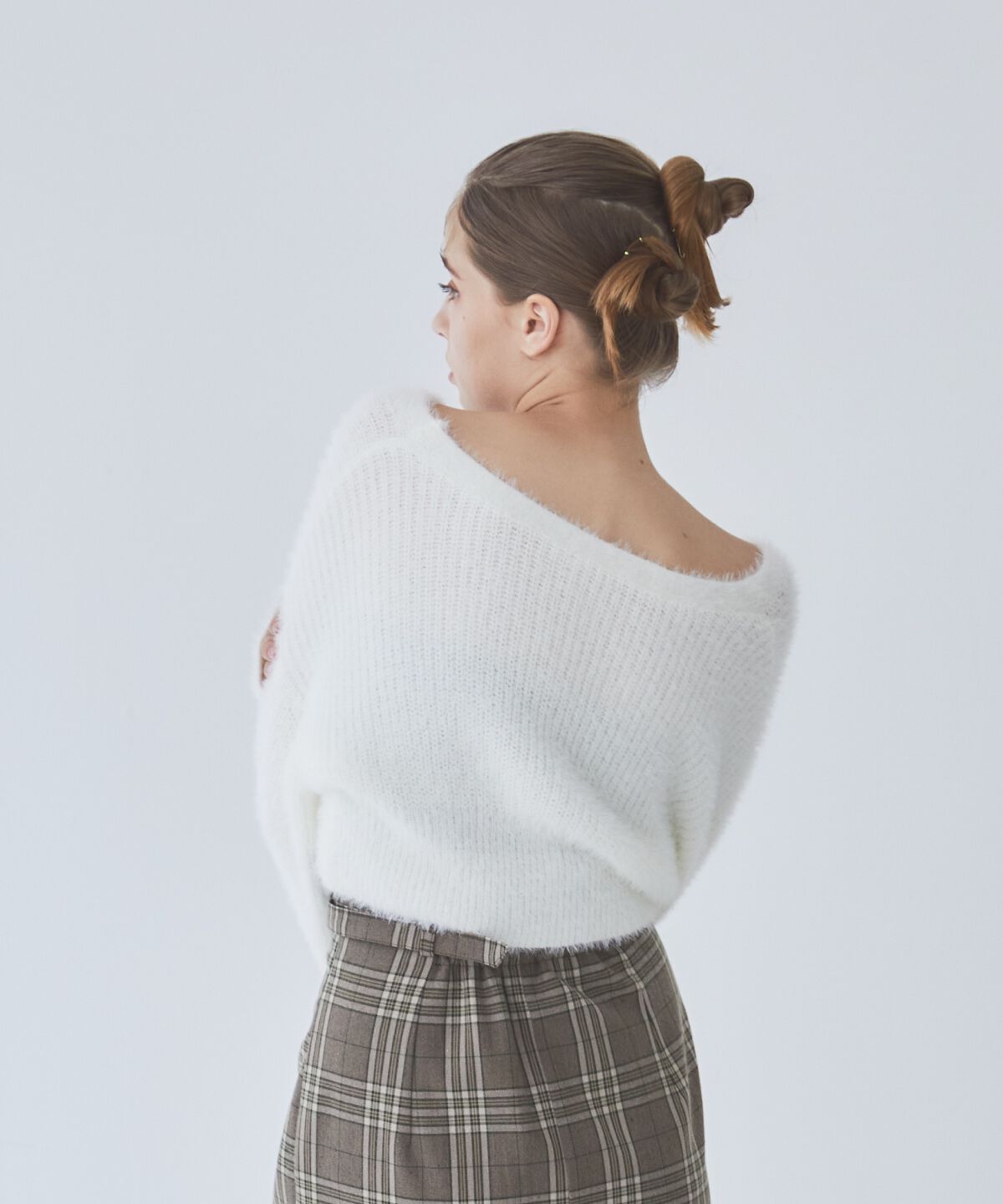 REDYAZEL「フェザーニットカーディガン」|カーディガン|