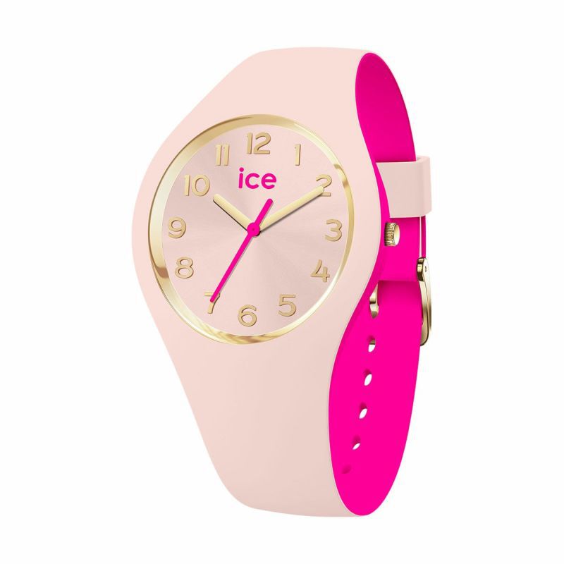 ICE-WATCH「〈ICE-WATCH(ｱｲｽｳｫｯﾁ)〉ICE duo chic ﾋﾟﾝｷｰﾃﾞｭｵ」|腕時計|