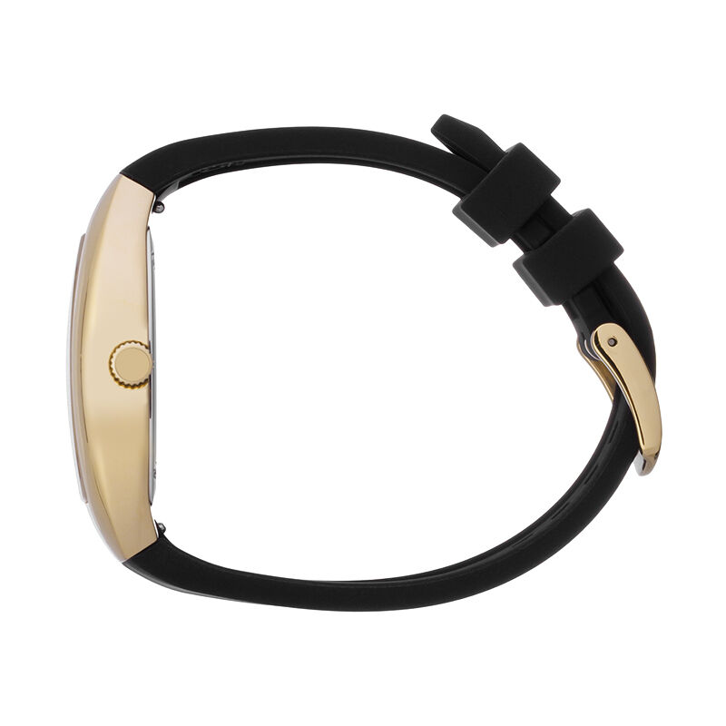 ICE-WATCH「〈ICE-WATCH(ｱｲｽｳｫｯﾁ)〉 ICE boliday ﾄﾞｰﾑﾒﾀﾙ ﾌﾞﾗｯｸｺﾞｰﾙﾄﾞ ｽﾓｰﾙ」|腕時計|