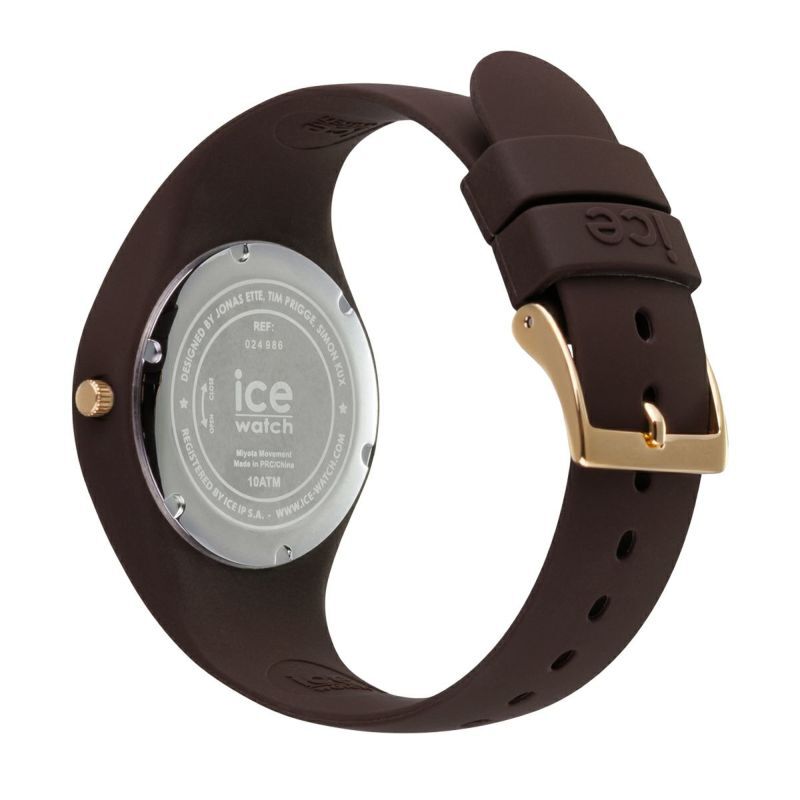 ICE-WATCH「〈ICE-WATCH(ｱｲｽｳｫｯﾁ)〉ICE sunset ﾀﾞｰｸﾁｮｺﾚｰﾄ S37」|腕時計|