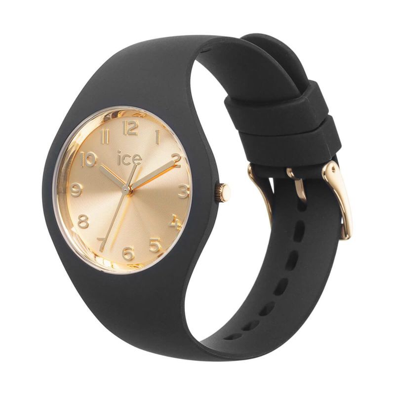 ICE-WATCH「〈ICE-WATCH(ｱｲｽｳｫｯﾁ)〉ICE glam ﾌﾞﾗｯｸ ｼｯｸ S37」|腕時計|