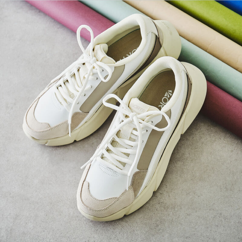 ORiental TRaffic「グラデーション切替スニーカー/OT3713」|スニーカー|BEIGE