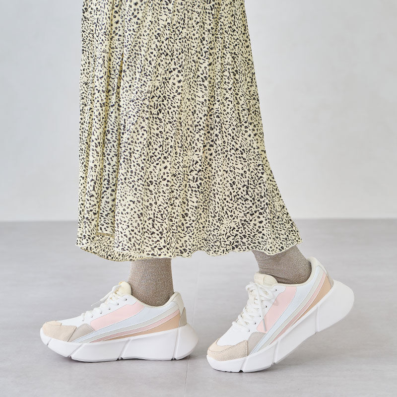 ORiental TRaffic「グラデーション切替スニーカー/OT3713」|スニーカー|PINK