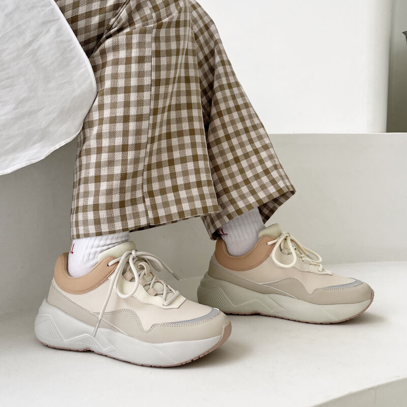 ORiental TRaffic「厚底ボリュームスニーカー/OT3716」|スニーカー|BEIGE