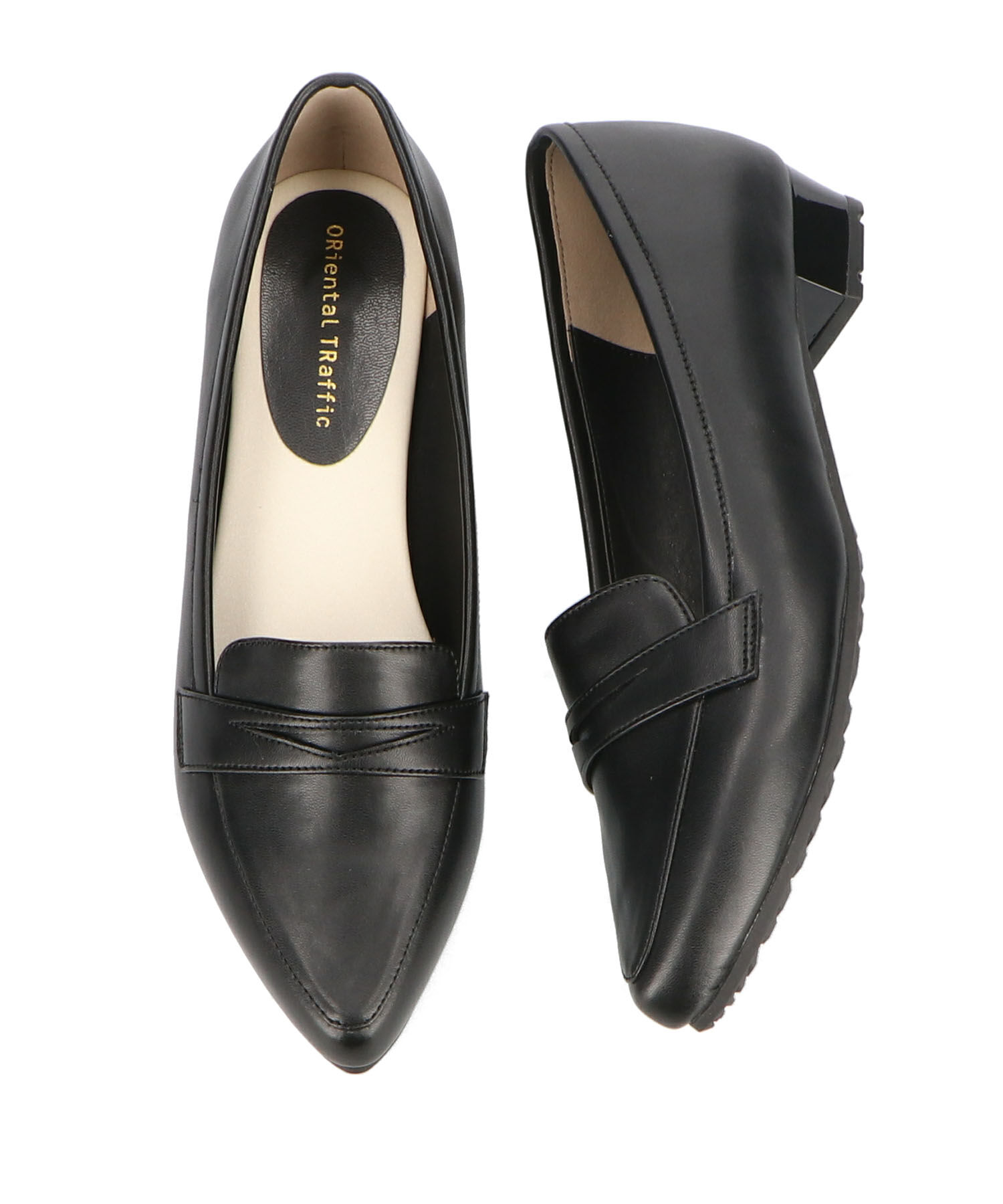 ORiental TRaffic「【防水】ポインテッドトゥ レイン パンプス /R-1016 晴雨兼用 通勤靴」|パンプス|