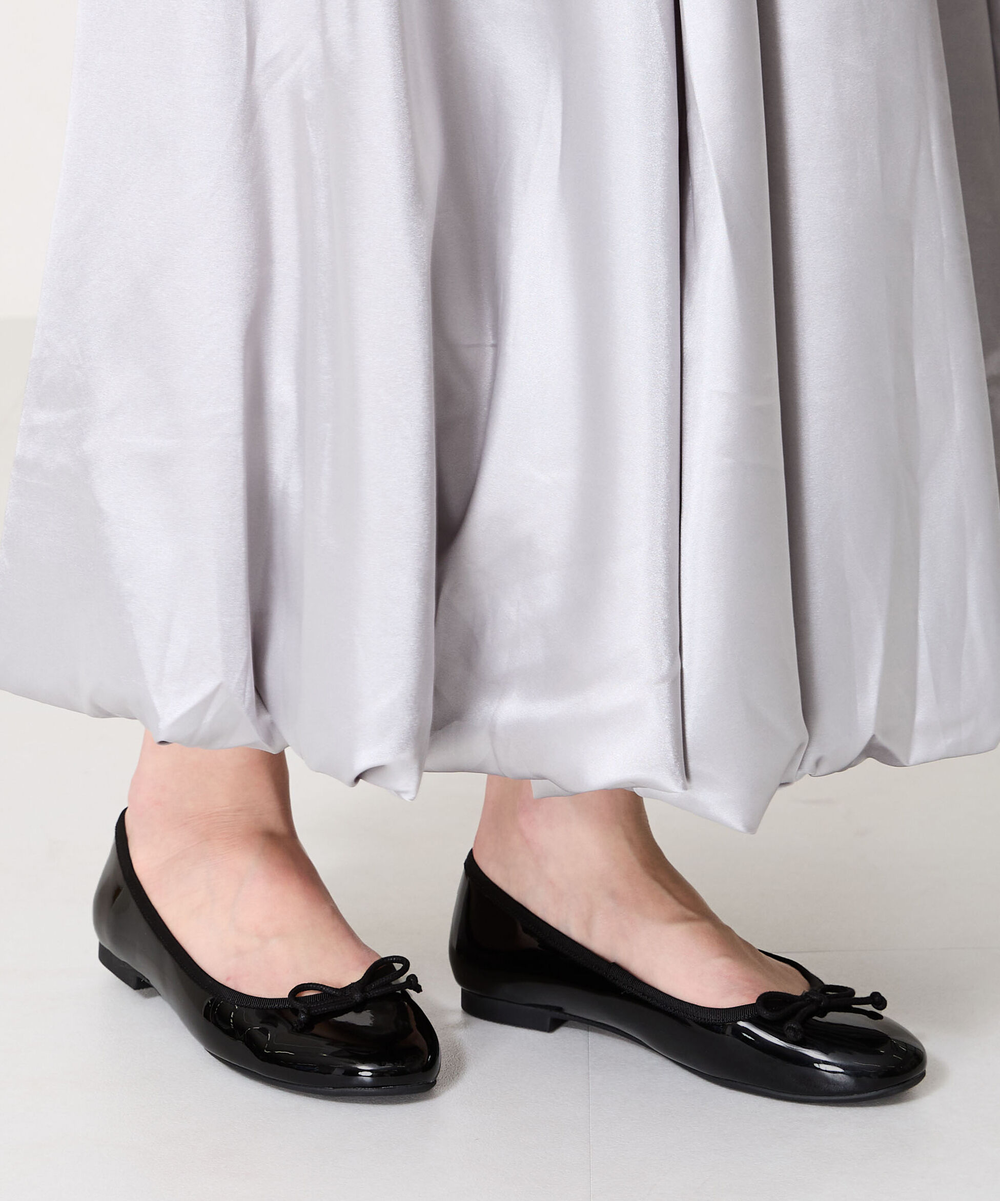 ORiental TRaffic「【 WEB限定 /累計7万足突破】 バレエシューズ /R-4006 パンプス フラット 厚手クッション エナメル」|パンプス|