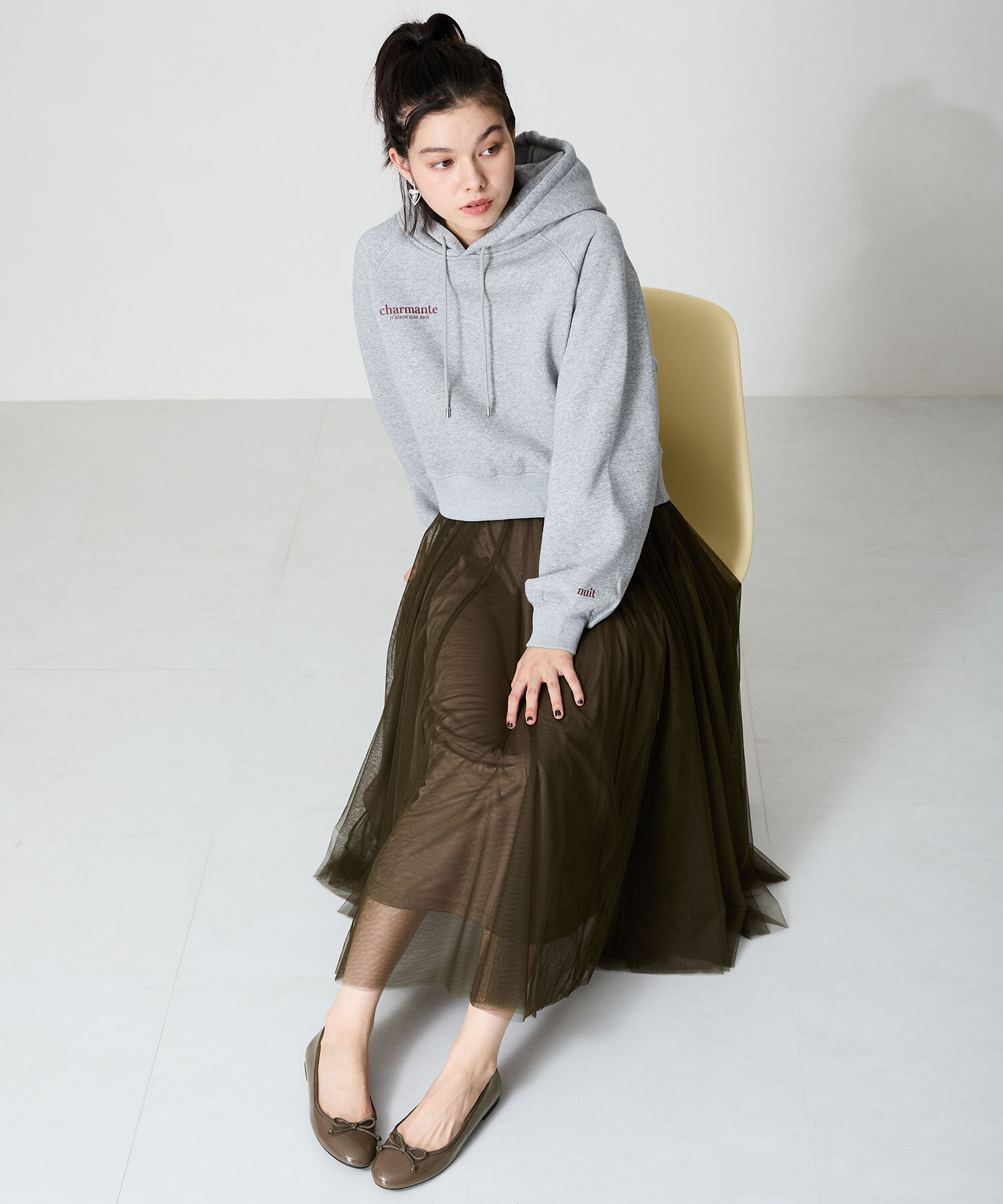 ORiental TRaffic「【 WEB限定 /累計7万足突破】 バレエシューズ /R-4006 パンプス フラット 厚手クッション エナメル」|パンプス|