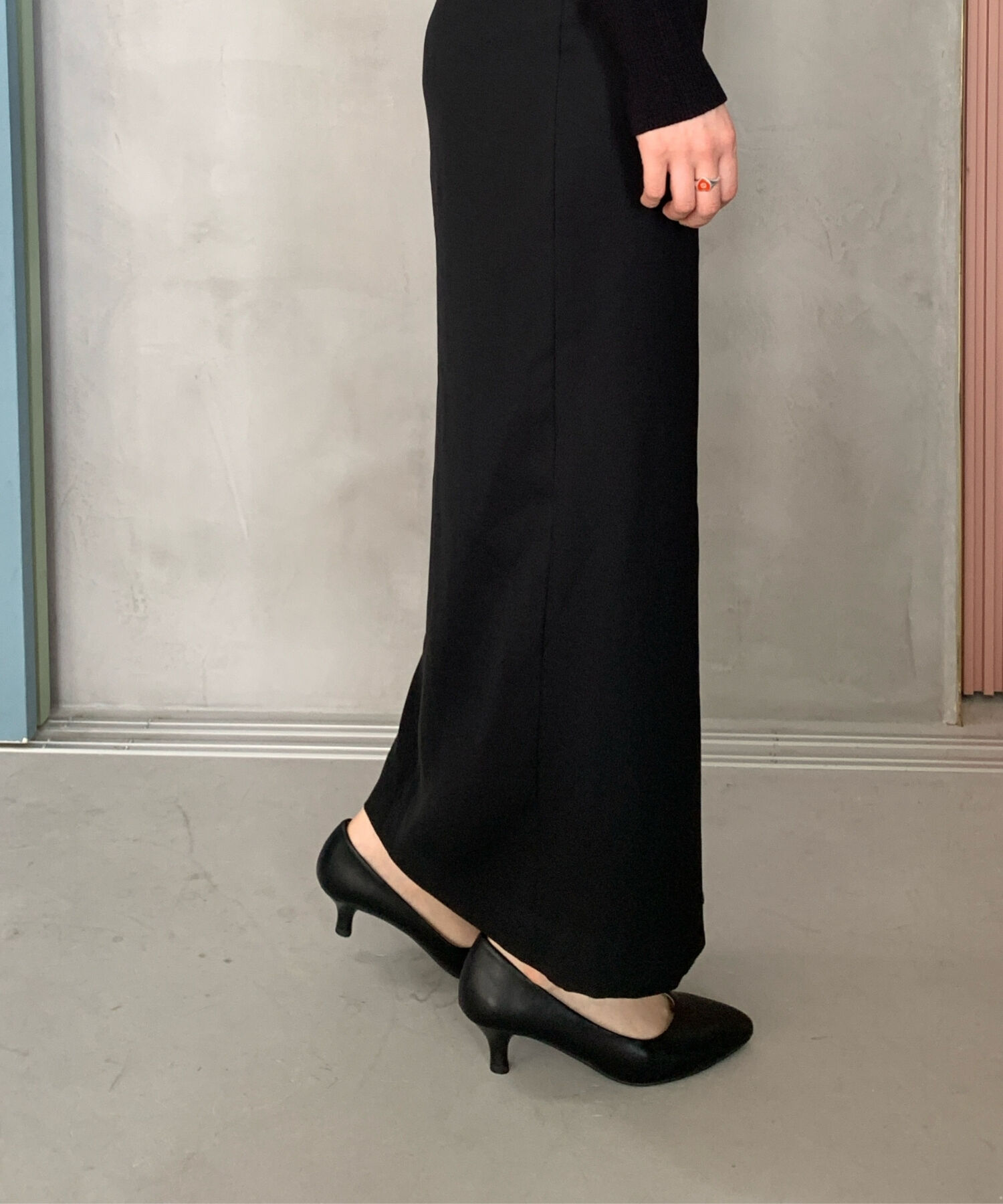 ORiental TRaffic「【WEB限定 / 累計9万足突破】 ミドルヒール パンプス /R-4008  ヒール5.5cm シンプル オフィス クッション」|パンプス|