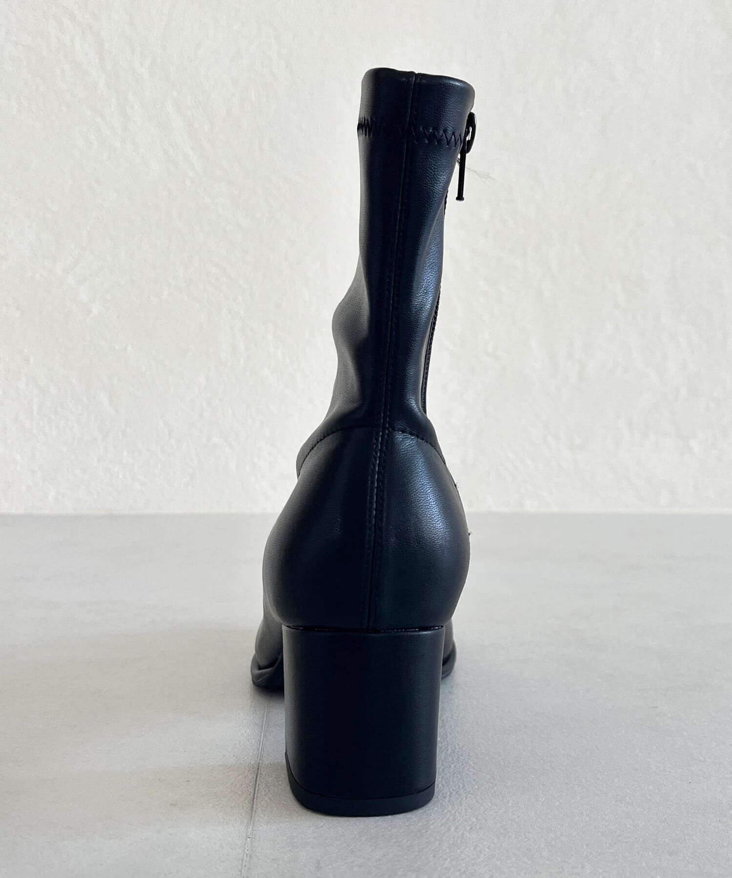 ORiental TRaffic「ラウンドトゥストレッチブーツ/31425」|ショートブーツ|