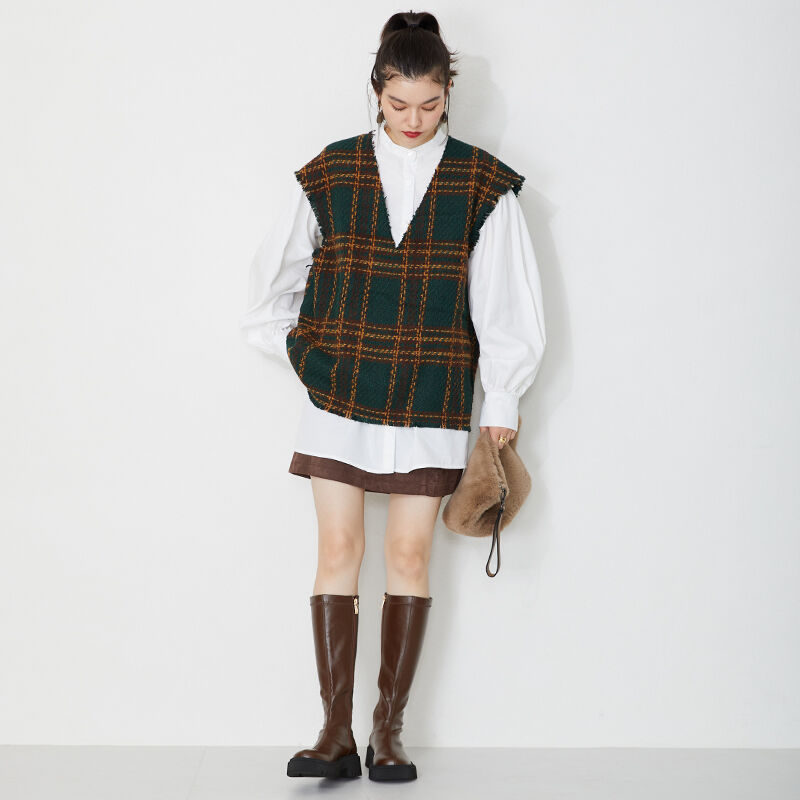 ORiental TRaffic「厚底ストレッチロングブーツ/31508」|ロングブーツ|