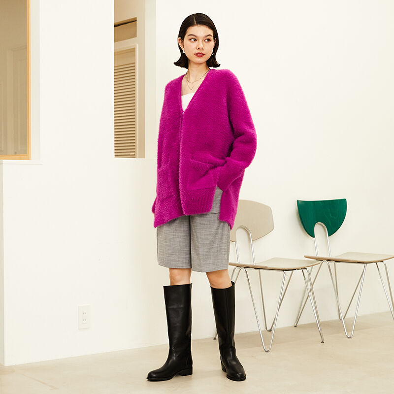 ORiental TRaffic「バックスリットロングブーツ/31504」|ロングブーツ|