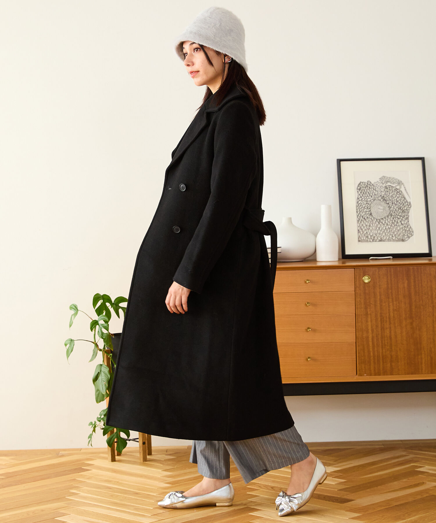 ORiental TRaffic「ダブルボタンコート/MO33C03-2」|ピーコート|