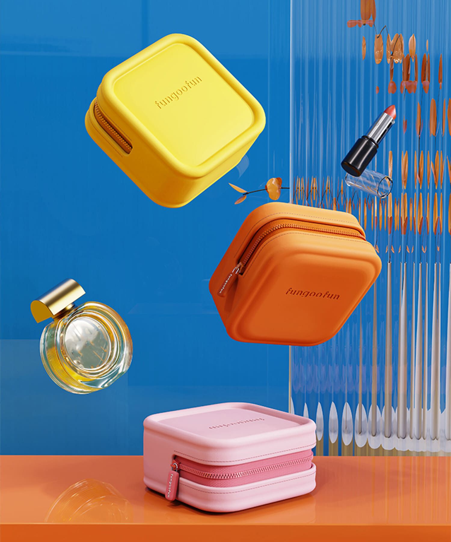 fungoofun「【WEB限定】EVAスクエアポーチ/G-0020 人気 トレンド」|その他|ORANGE