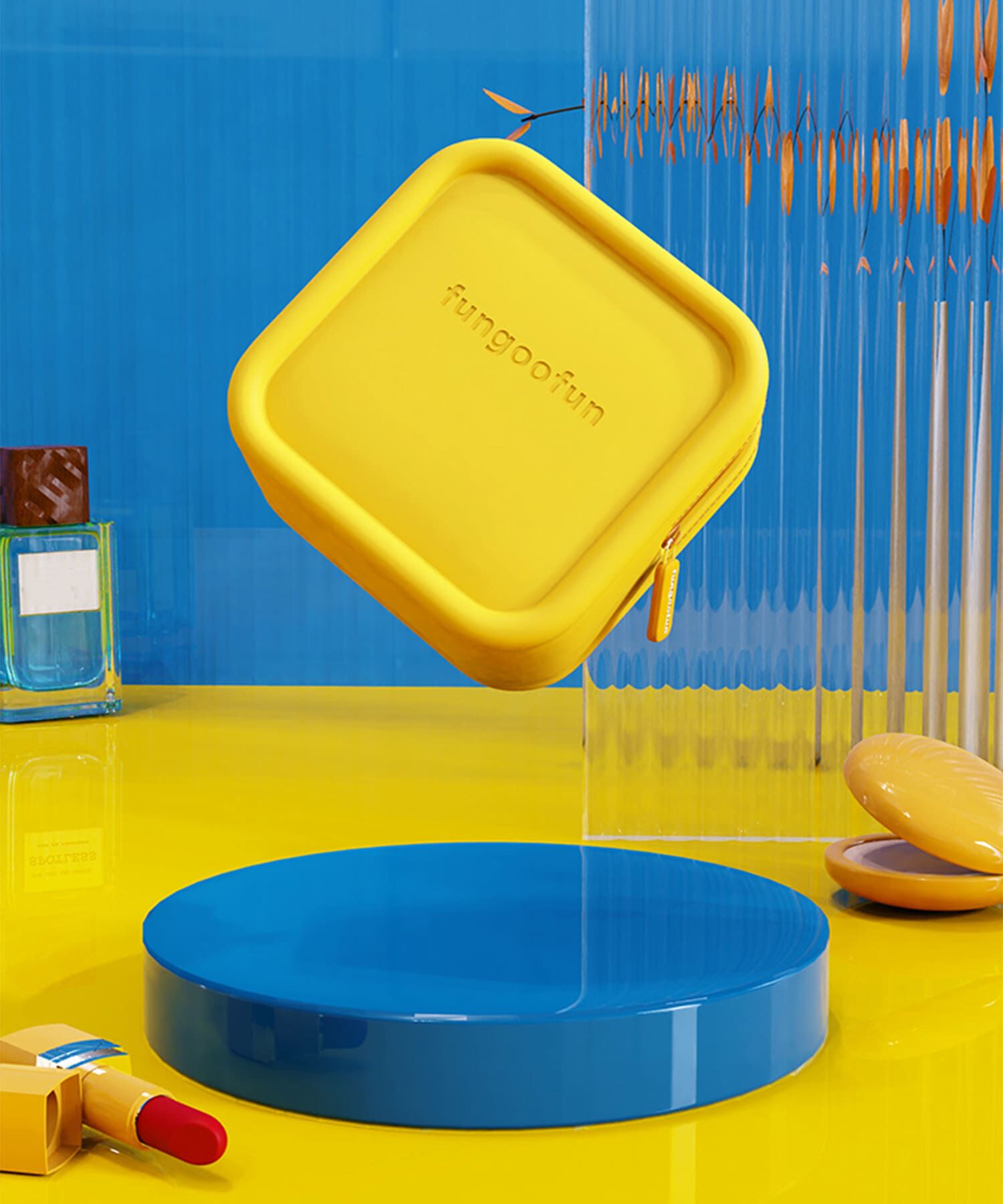 fungoofun「【WEB限定】EVAスクエアポーチ/G-0020 人気 トレンド」|その他|