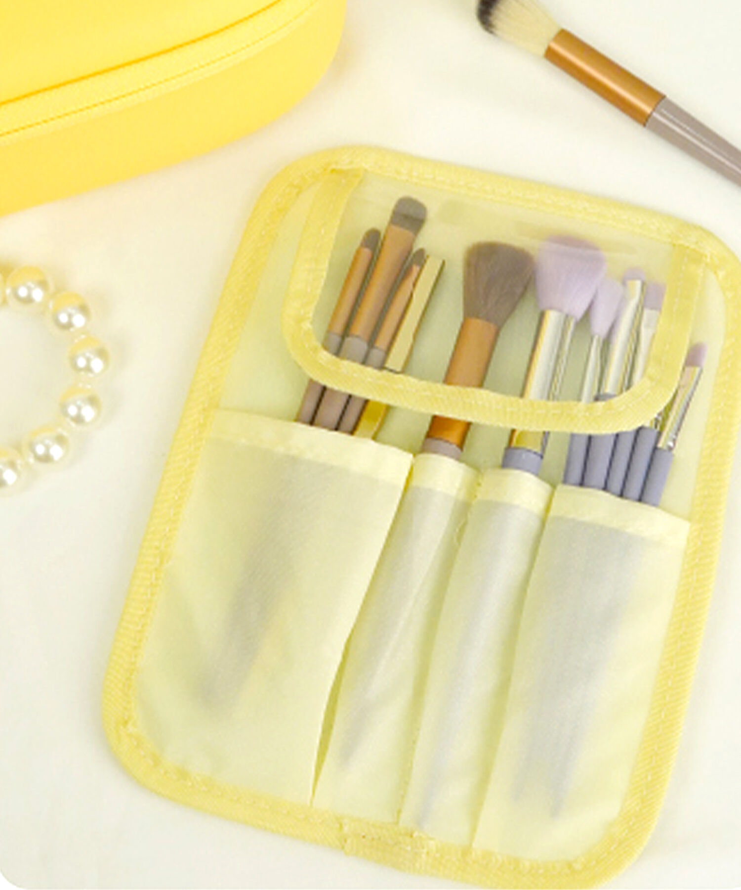 fungoofun「【WEB限定】EVAミラー付きポーチ/G-0024 ポーチ 人気 売れてる トレンド」|ハンドバッグ|