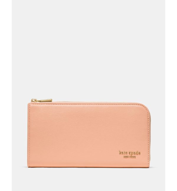 kate spade new york「デヴィン ジップ アラウンド コンチネンタル ウォレット」|財布|Pink