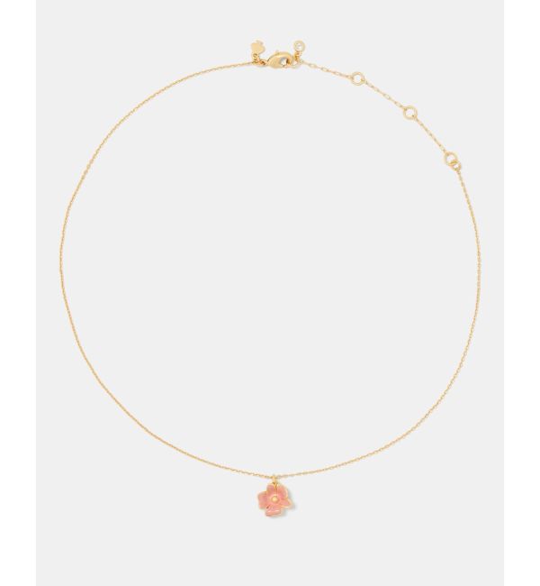 kate spade new york「ゴールデン ブルーム フラワー ペンダント」|ネックレス|