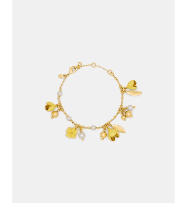 kate spade new york「ゴールデン ブルーム ブレスレット」|ブレスレット・バングル|CHARTREUSE